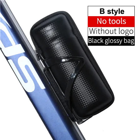 WEST BIKING Bicycle Repair Tool Kit – Portable Cycling Tool Set with Storage Bottle Bag & Pump