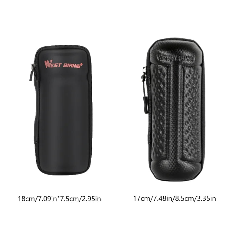 WEST BIKING Bicycle Repair Tool Kit – Portable Cycling Tool Set with Storage Bottle Bag & Pump