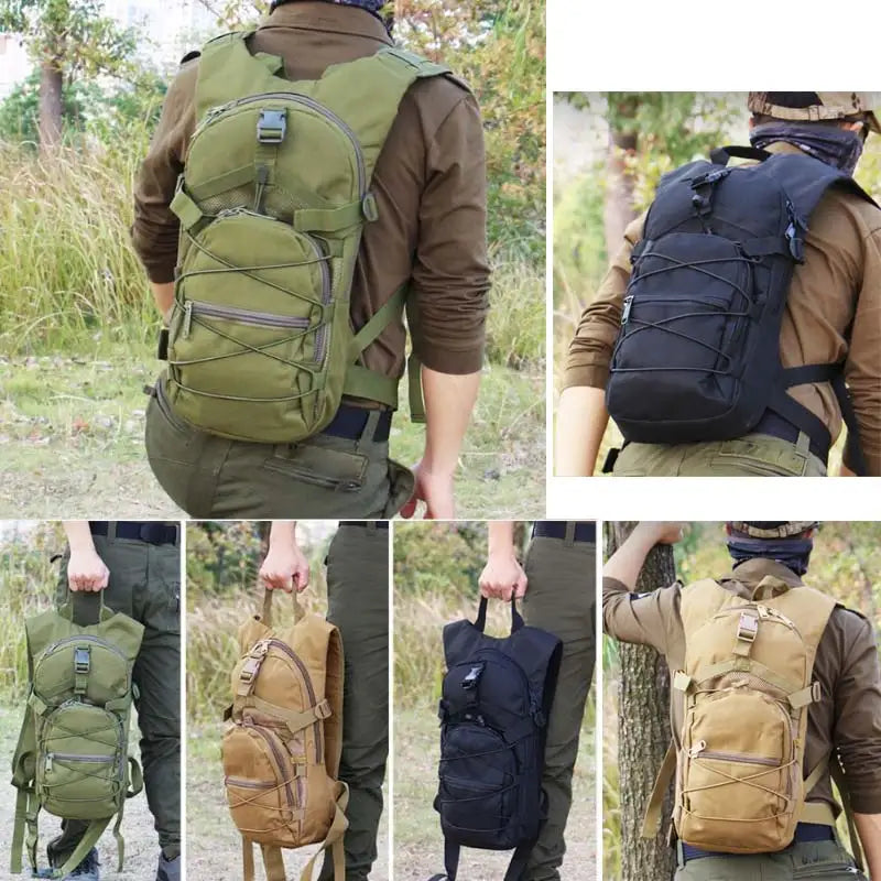 15L Molle Tactical Backpack – Lightweight, Durable & Water-Resistant Outdoor Pack