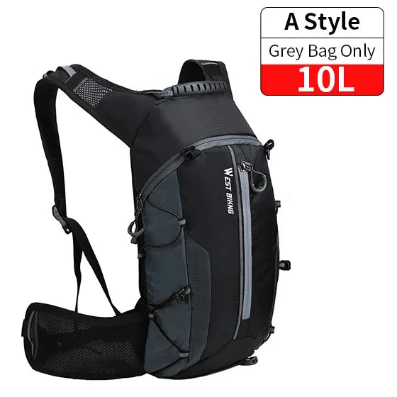 WEST BIKING 10L Ultralight Cycling Backpack – Water-Resistant, Foldable & Reflective Outdoor Sport Bag