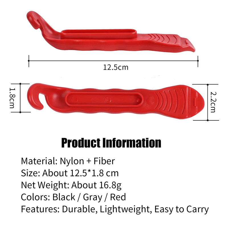 WEST BIKING Lightweight Bicycle Tire Lever – Durable Nylon Tire Pry Bar Tool