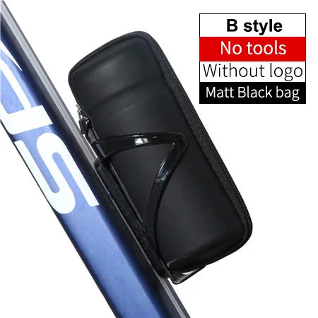 WEST BIKING Bicycle Repair Tool Kit – Portable Cycling Tool Set with Storage Bottle Bag & Pump