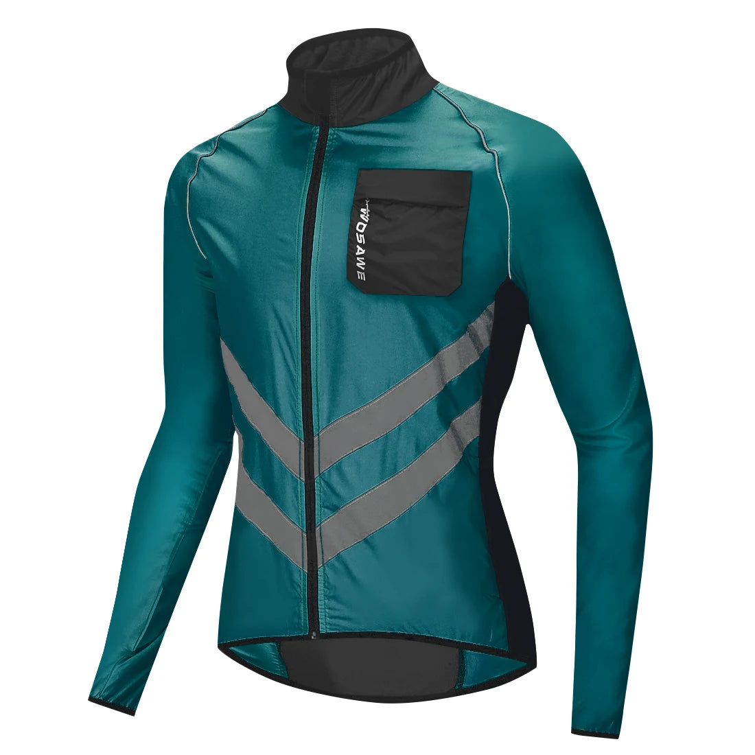 WOSAWE Windproof Cycling Jacket – Lightweight, Waterproof & Reflective