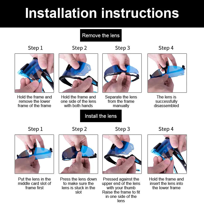 X-TIGER Cycling Sunglasses – UV400 Polarized Protection for Ultimate Performance