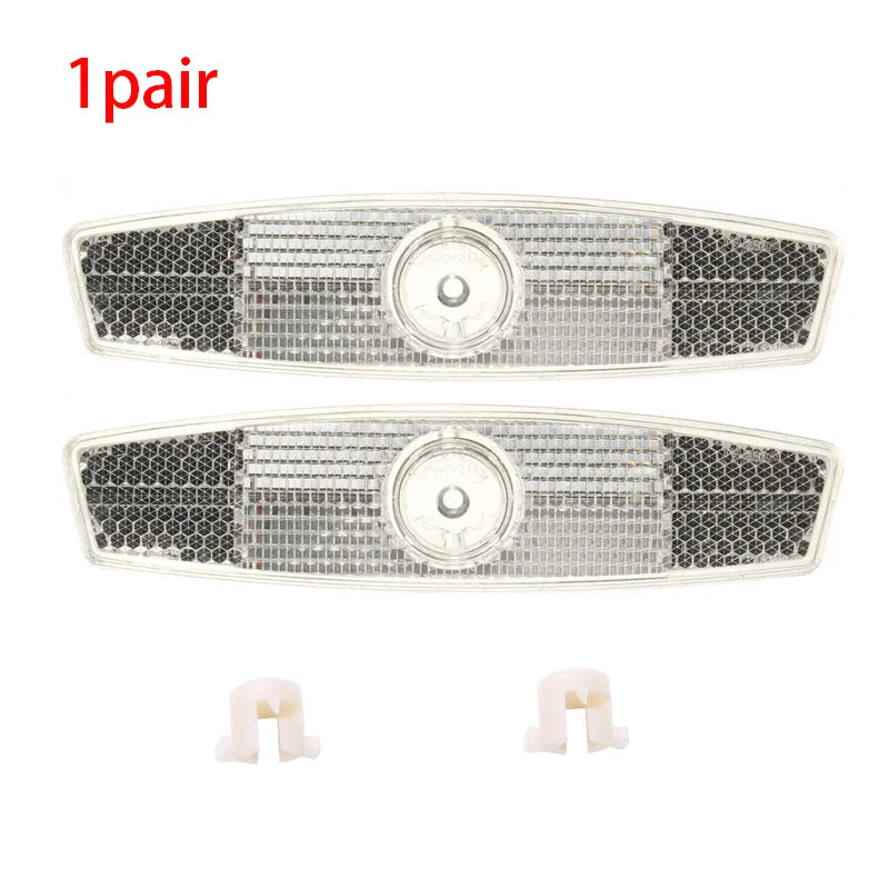 TOOPRE Reflective Bicycle Spoke Mount Light – Battery-Free Clip-On Safety Reflector for Bikes