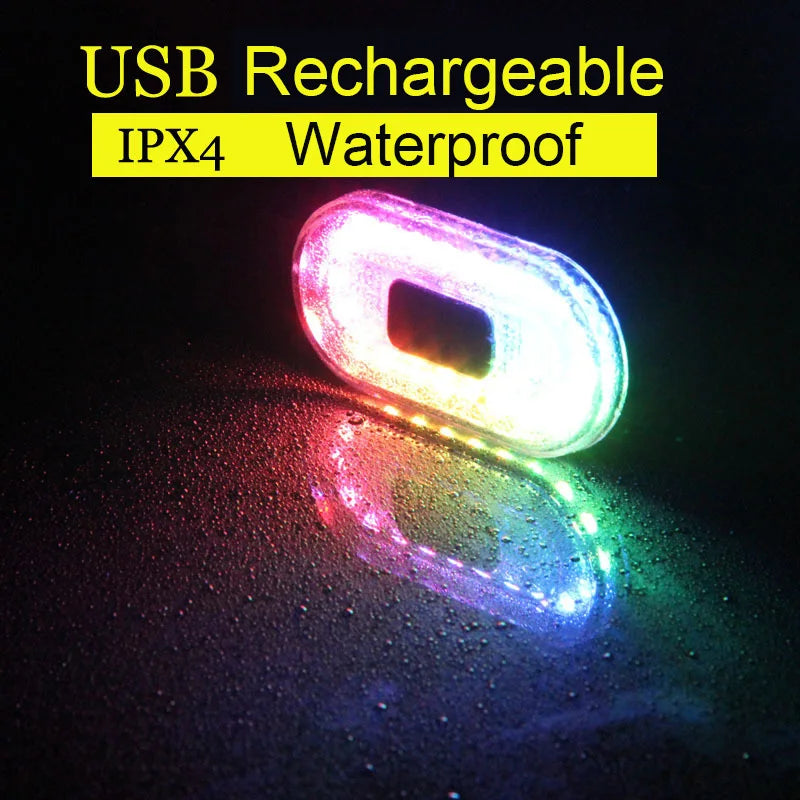 Bike Rear Light LED USB Rechargeable – Ultra-Bright Waterproof Taillight for MTB & Road Cycling
