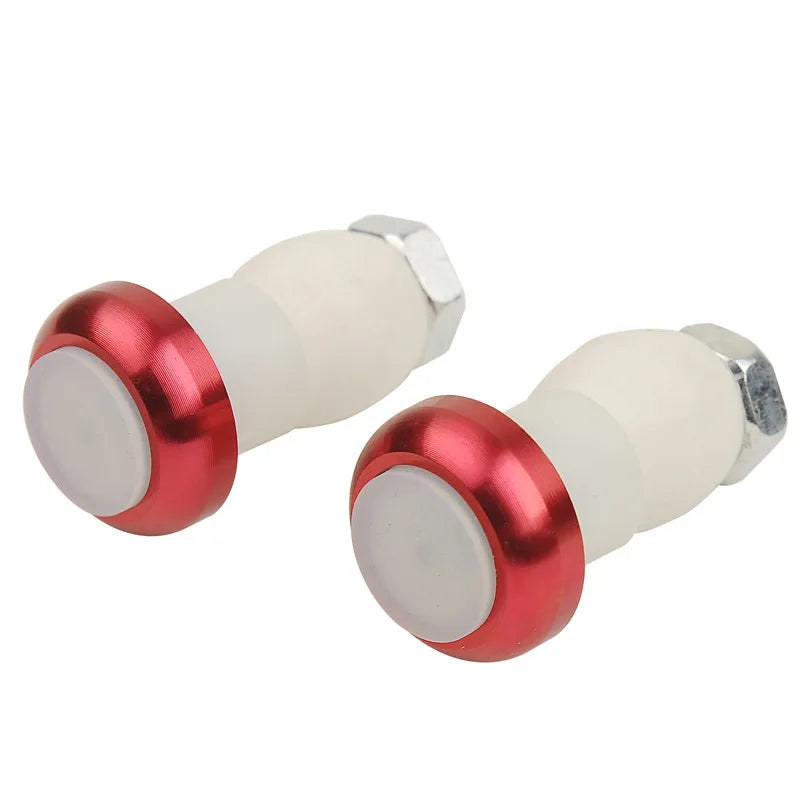 1 Pair Bike Handlebar End Plug LED Turn Signal Lights – Safety Cycling Indicator
