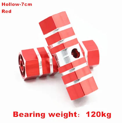 Aluminum Alloy Bike Pedal Foot Pegs – Anti-Slip BMX & Road Cycling Pedals