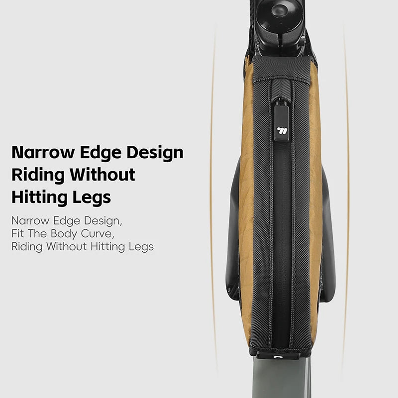 WEST BIKING 1L Bicycle Top Tube Bag – Lightweight, Durable & Waterproof for MTB & Road Bikes