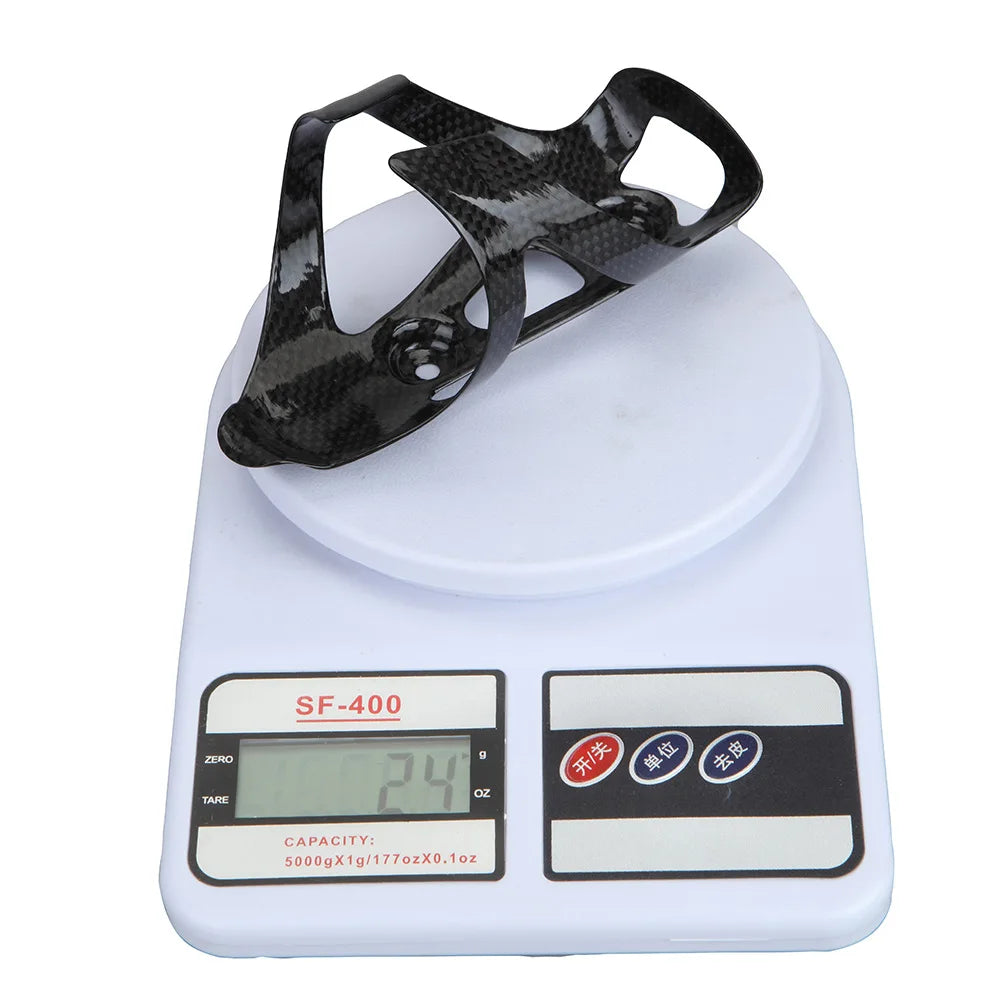 TOSEEK 3K Full Carbon Fiber Bicycle Water Bottle Cage – Ultra-Light & Durable