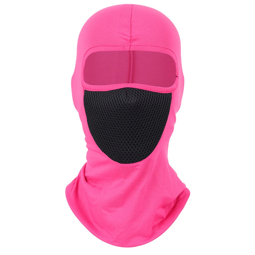 Cycling Full Face Mask – Breathable, Sweat-Absorbing UV Protection