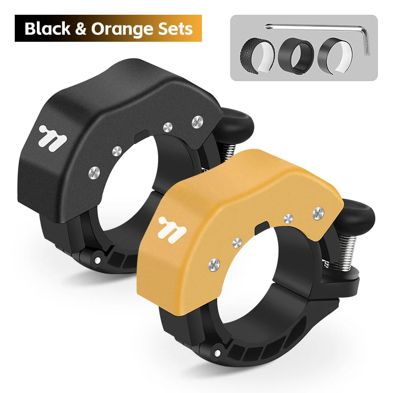 WEST BIKING MTB Road Bike Mini Bell Loud Clear Ringtone for 22.2–31.8mm Handlebars