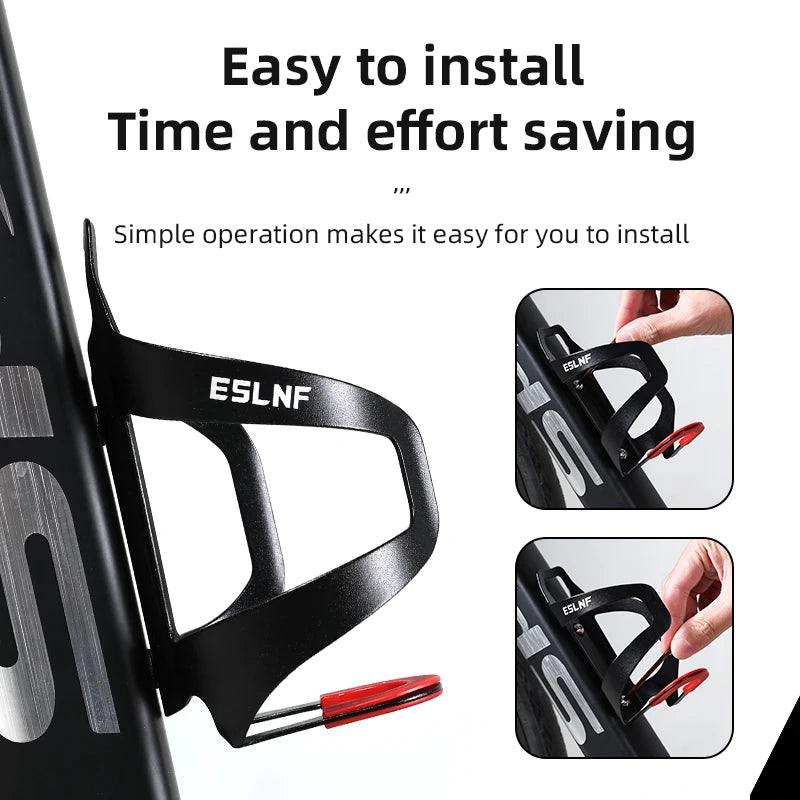 ESLNF-11A Bicycle Bottle Cage – Ultra-Light & Durable Aluminum Alloy Water Bottle Holder