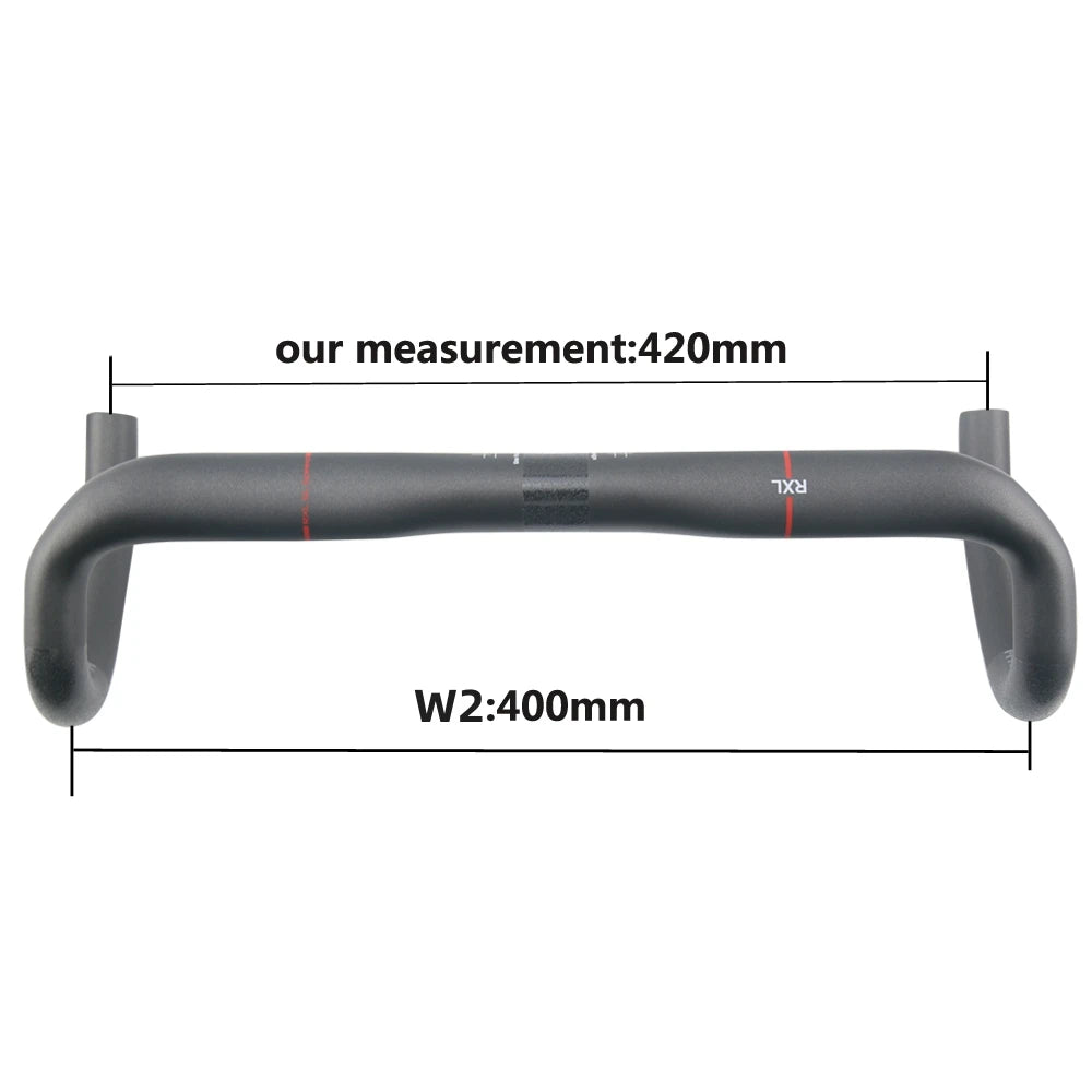 RXL SL Carbon Drop Bar – Lightweight & Aerodynamic for Road Racing