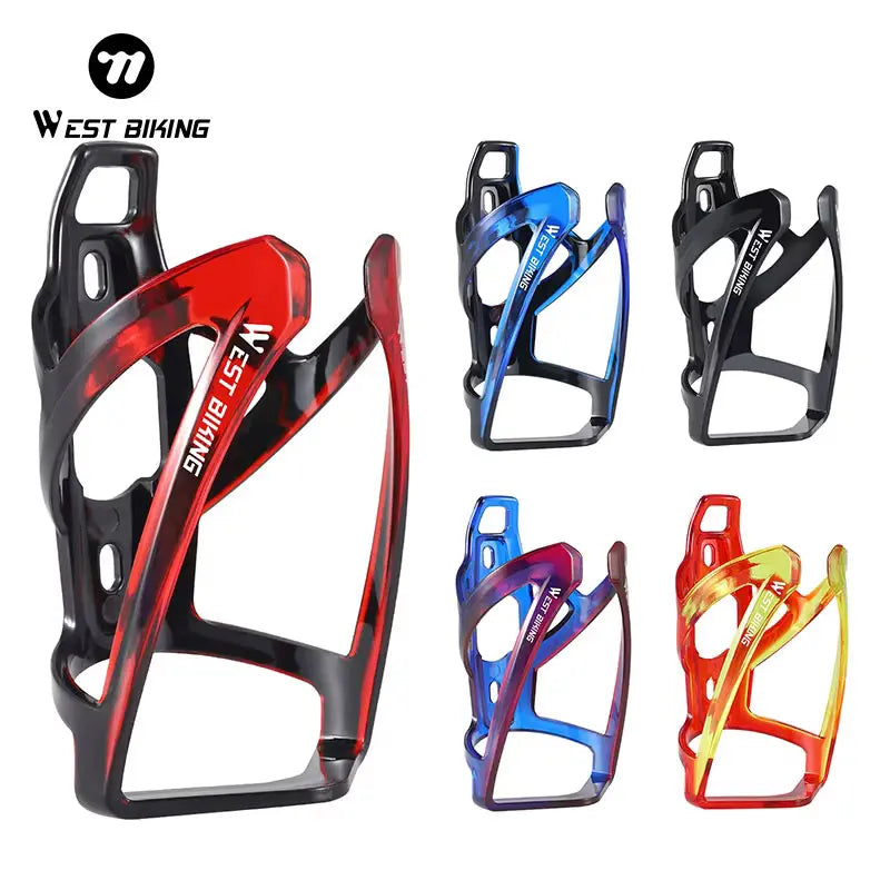 WEST BIKING Gradient Color Bicycle Water Bottle Cage – Ultralight & Durable