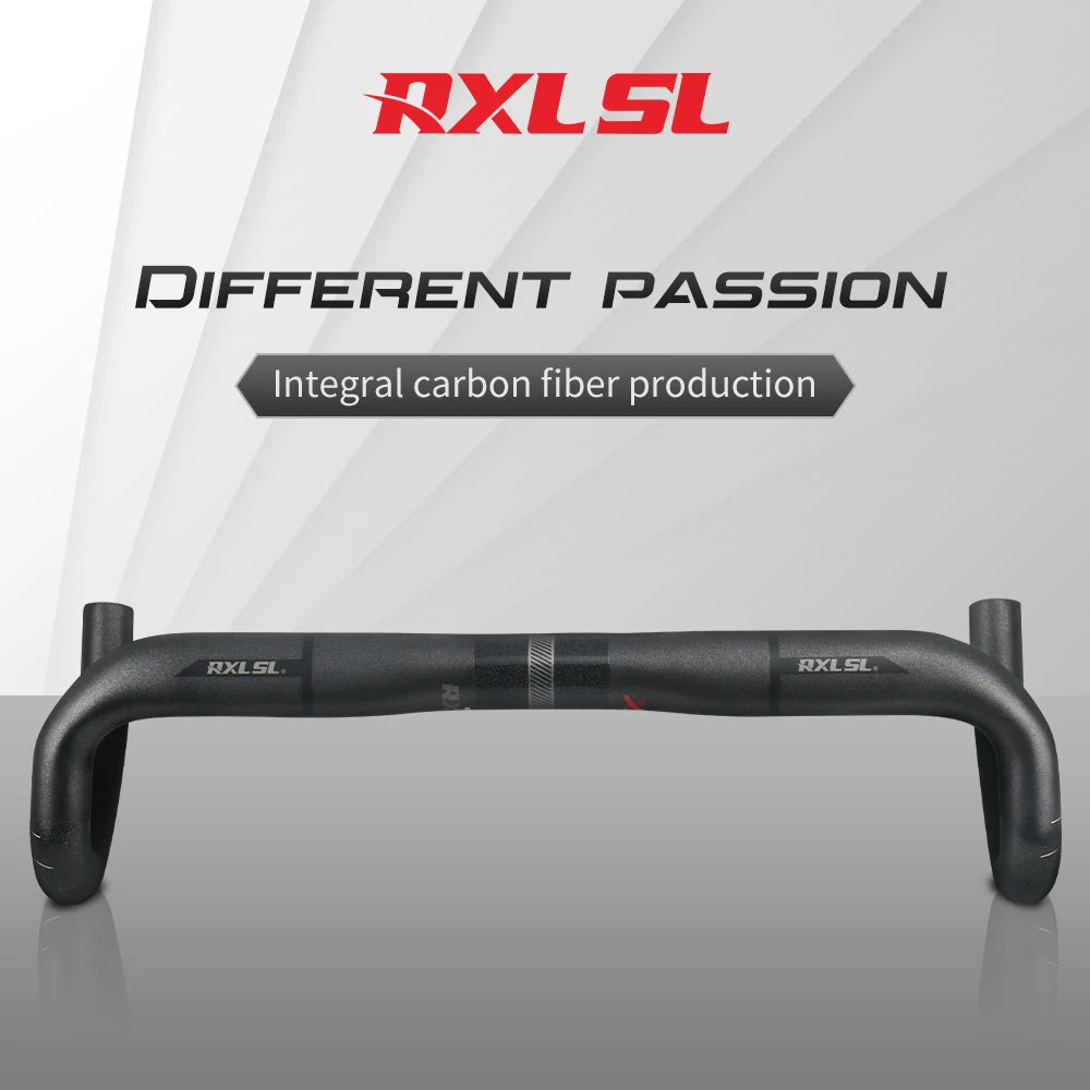 RXL SL Carbon Drop Bar – Lightweight & Aerodynamic for Road Racing