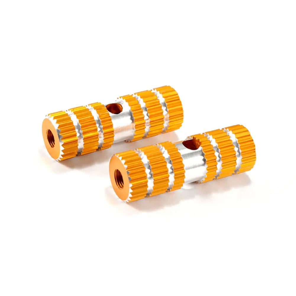 1 Pair Bike Pedals Axle Foot Rest Pegs – Anti-Slip Aluminum Alloy BMX, MTB, Road Bicycle Pedals