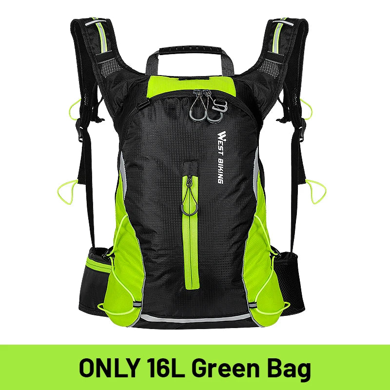 WEST BIKING 10L Ultralight Waterproof Cycling Backpack – Breathable, Foldable Outdoor Travel Bag