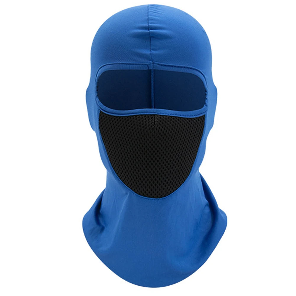 Cycling Full Face Mask – Breathable, Sweat-Absorbing UV Protection