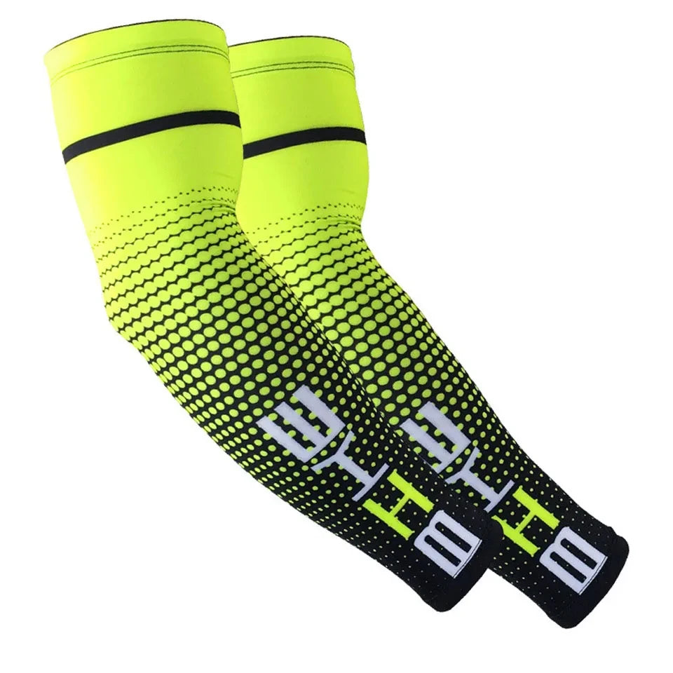 UV Protection Cycling Arm Sleeves – Breathable & Sweat-Wicking