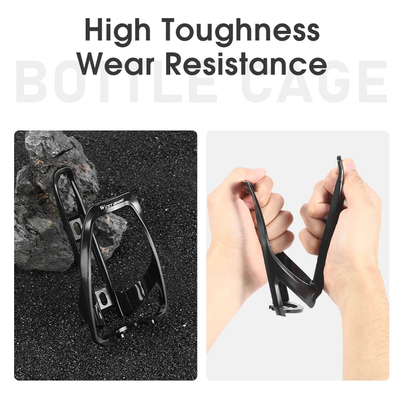 WEST BIKING Multicolor Bicycle Bottle Cage – Lightweight & Durable