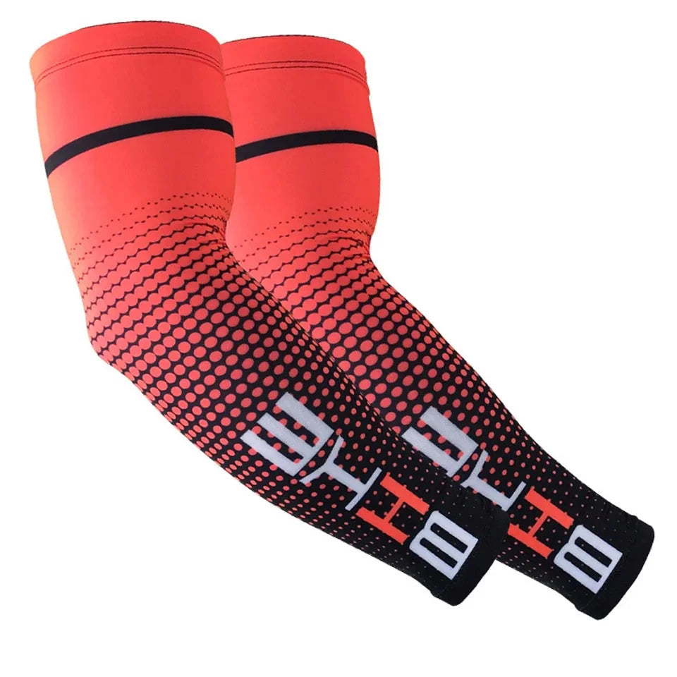 UV Protection Cycling Arm Sleeves – Breathable & Sweat-Wicking