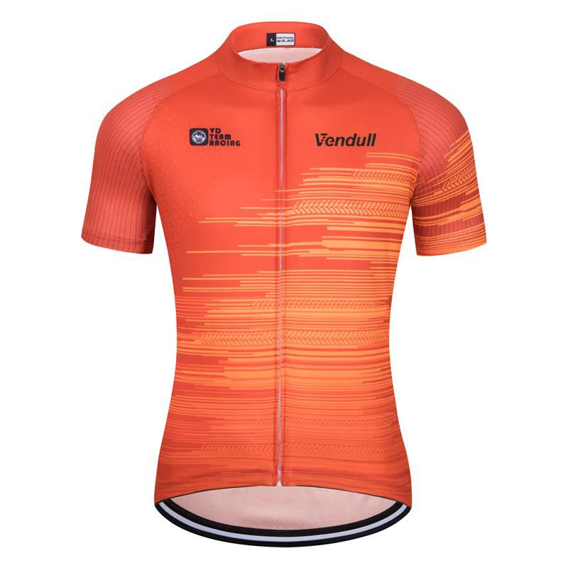 2023 VENDULL Men’s Cycling Jersey – Breathable & Quick-Dry Racing Shirt