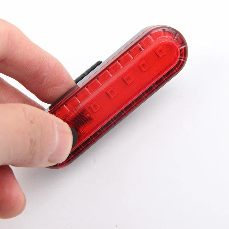 BUCKLOS Rechargeable Bicycle Light Set – Front and Rear LED Headlight & Taillight