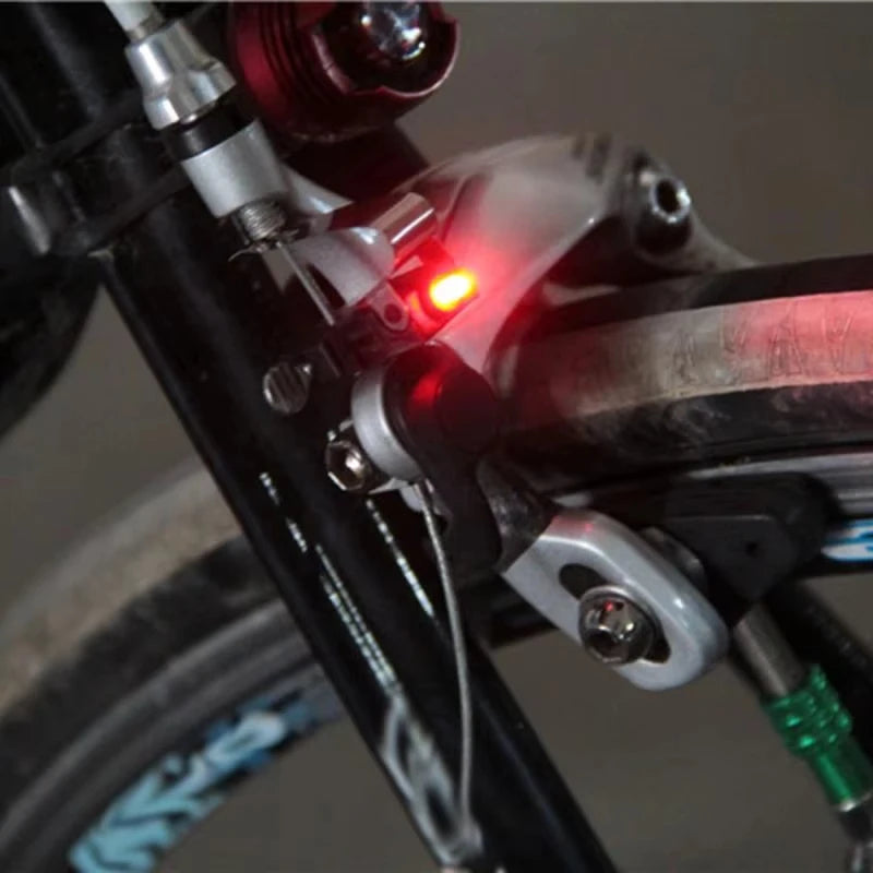 Wireless V-Brake Bicycle Brake Light – High-Visibility LED Tail Light