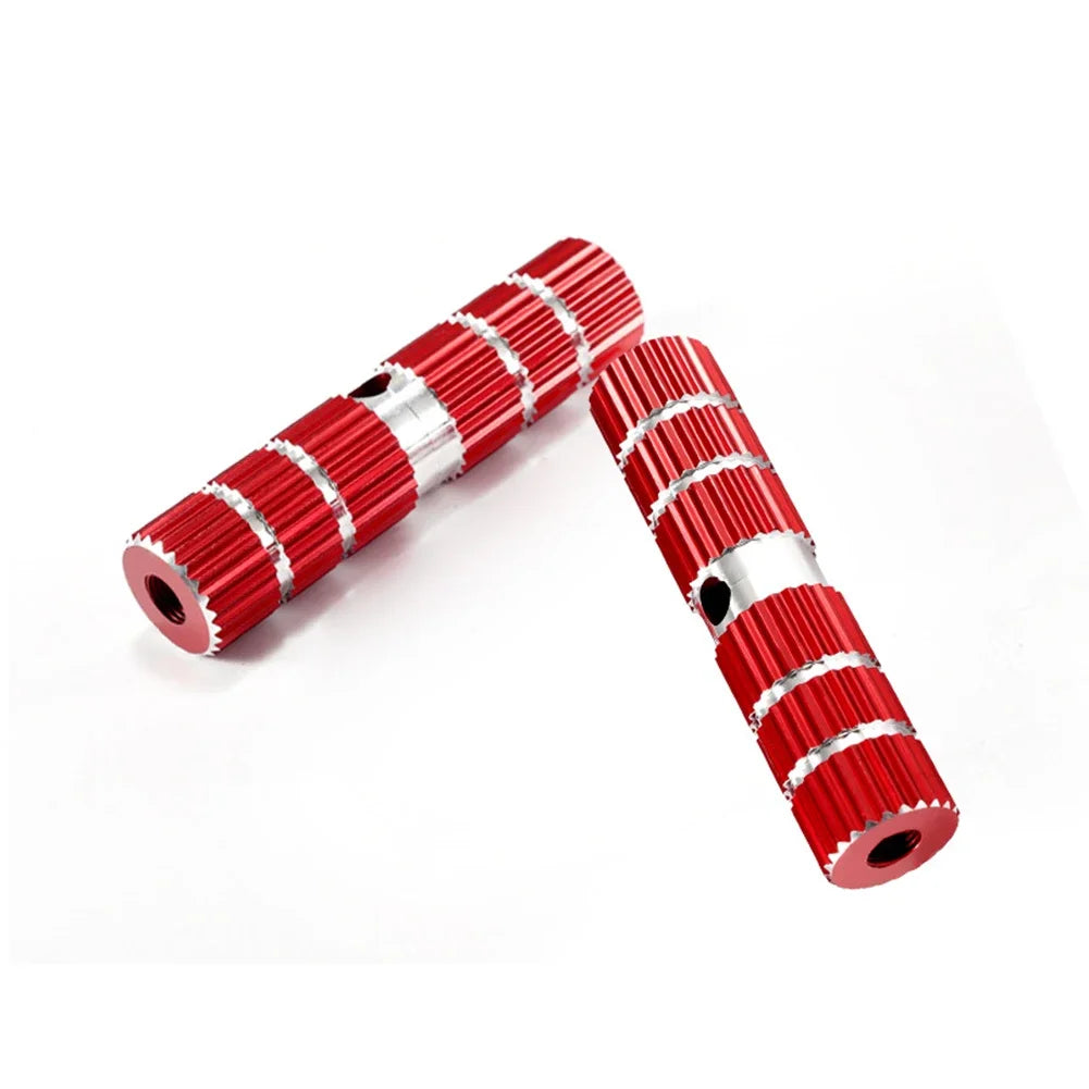 1 Pair Bike Pedals Axle Foot Rest Pegs – Anti-Slip Aluminum Alloy BMX, MTB, Road Bicycle Pedals