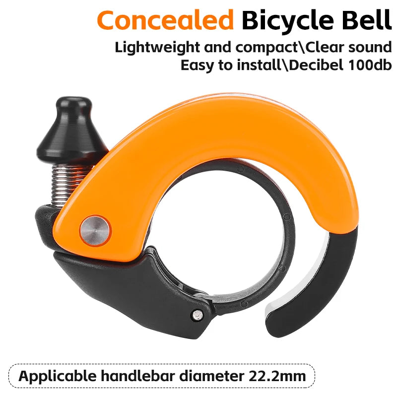 WEST BIKING Invisible Bicycle Bell Loud Clear Safety Signal for MTB and Road Cycling