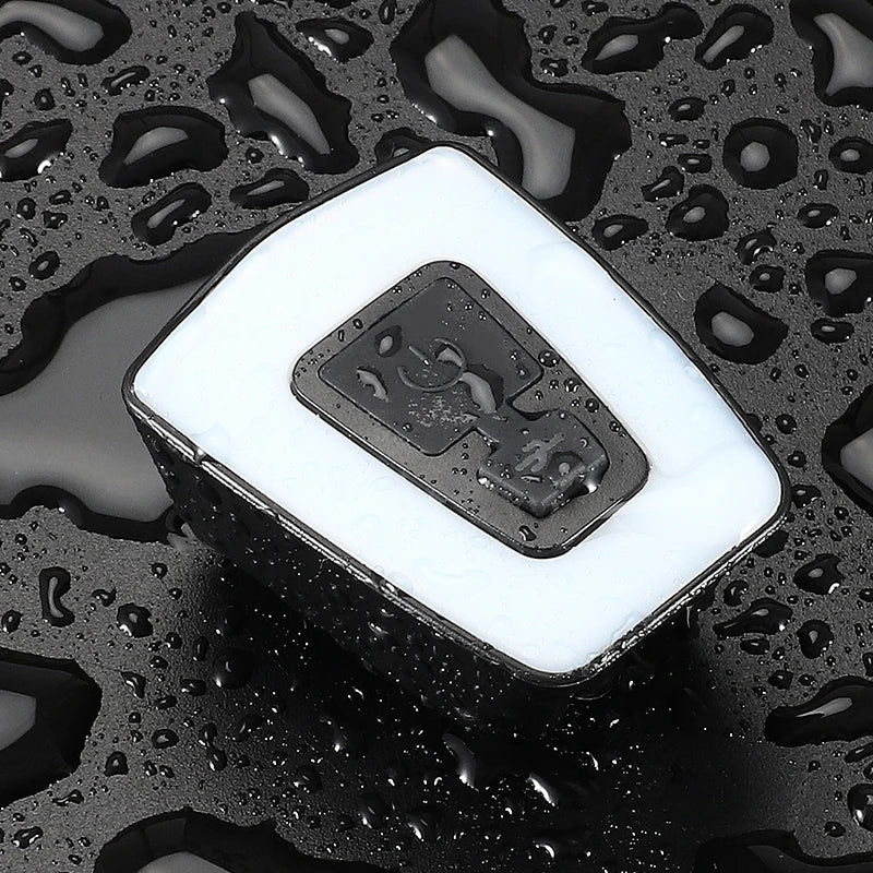 WEST BIKING USB Rechargeable Saddle Taillight – 9 Light Modes for Enhanced Night Cycling Safety