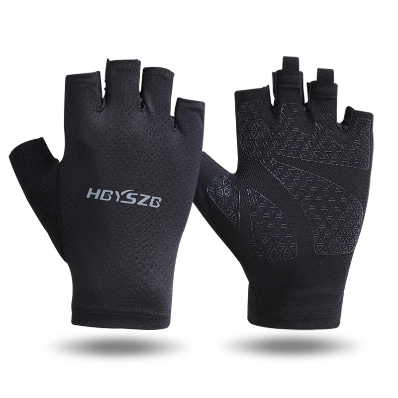 Summer Cycling Gloves – Breathable & Non-Slip Fingerless Sports Gloves