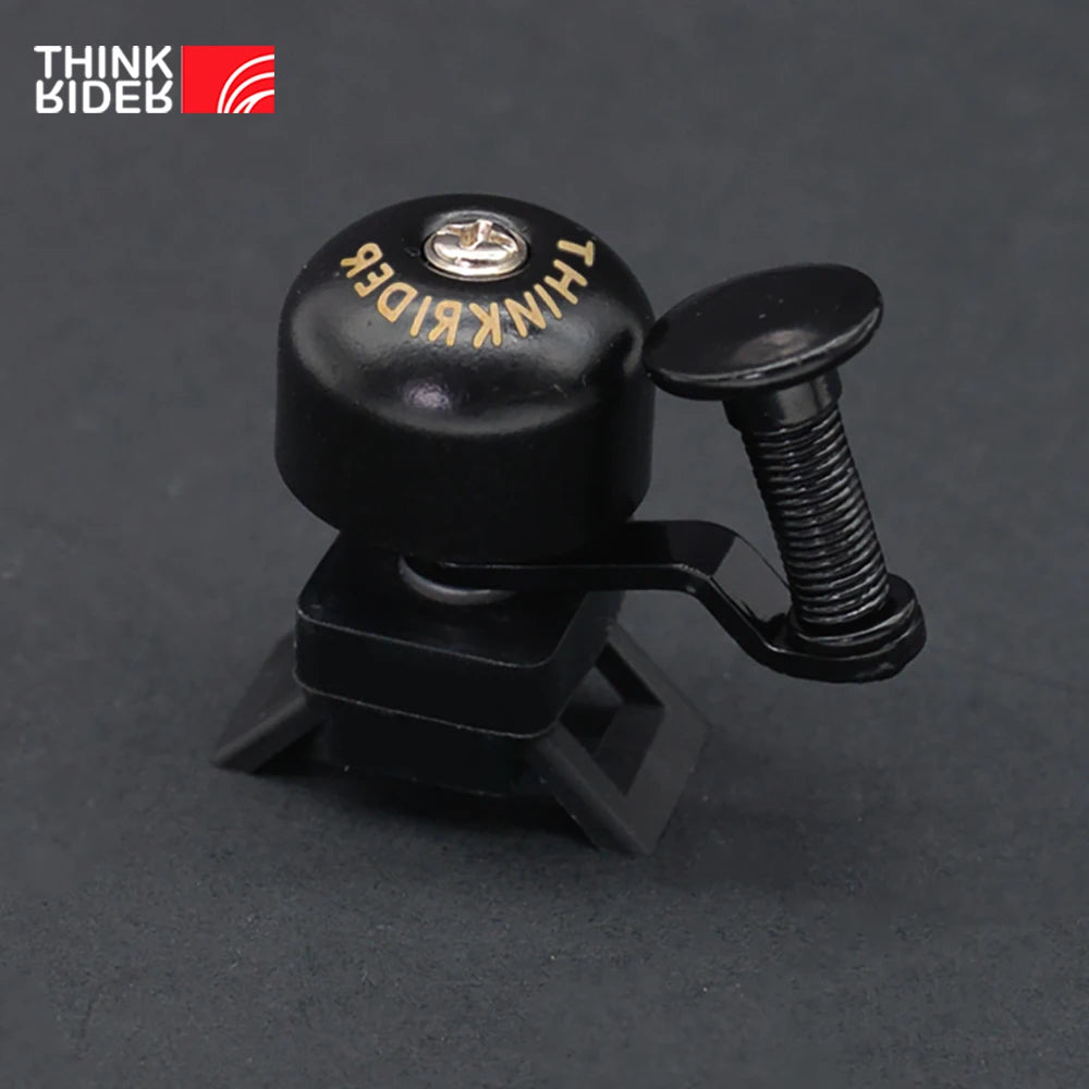 ThinkRider MTB Road Bike Brass Bell Compact Loud Percussive Ring for Safe and Stylish Cycling