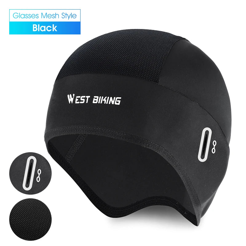 WEST BIKING Ice Silk Cycling Cap – Cooling, Breathable Summer Balaclava for MTB, Road Bike & Outdoor Sports