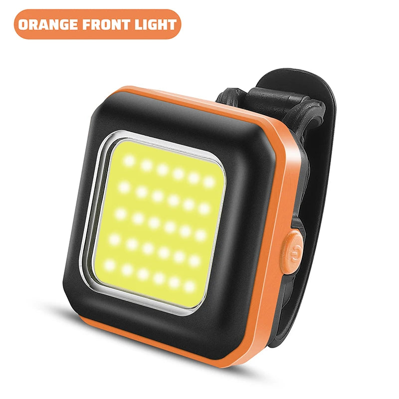 WEST BIKING Rechargeable Bicycle Light – IPX5 Waterproof, High-Brightness COB LEDs & Multiple Lighting Modes