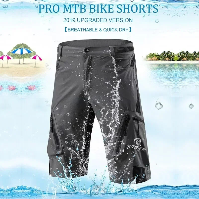 X-TIGER MTB Cycling Shorts – Waterproof & Breathable
