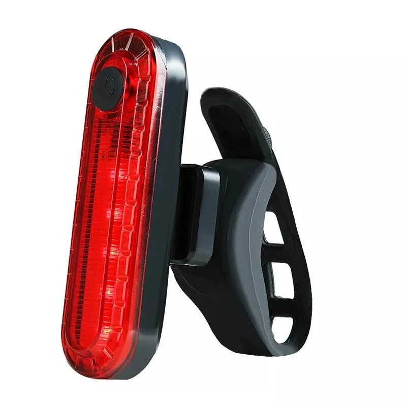 BUCKLOS Rechargeable Bicycle Light Set – Front and Rear LED Headlight & Taillight