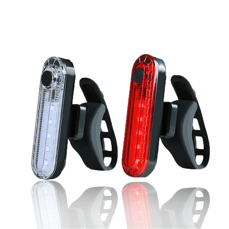 USB Rechargeable LED Bike Rear Light – Bright & Easy-to-Install Taillight for Cycling Safety