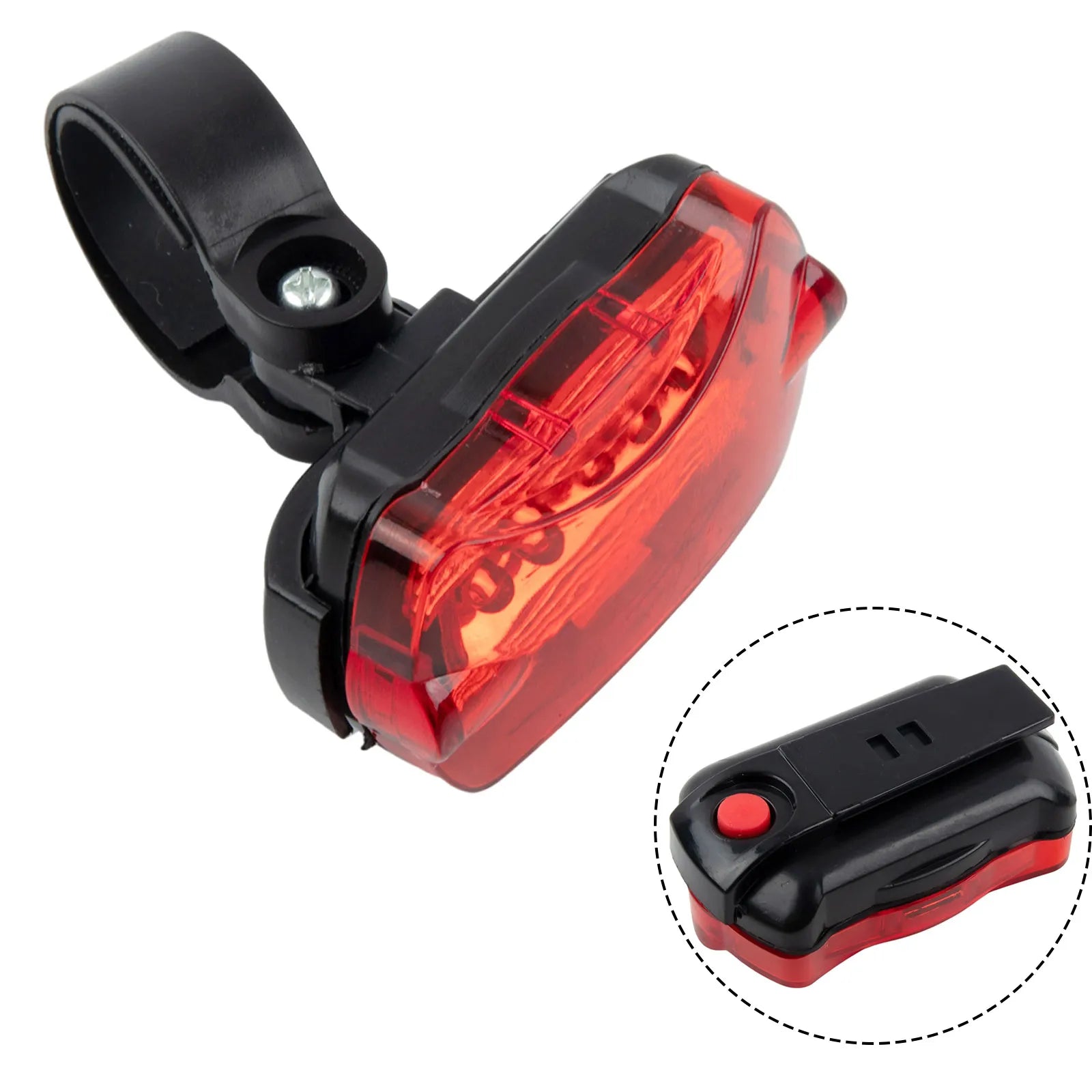 Bicycle Tail Light High-Brightness LED Front Rear Lamp IPX5 Waterproof for MTB Road Bikes