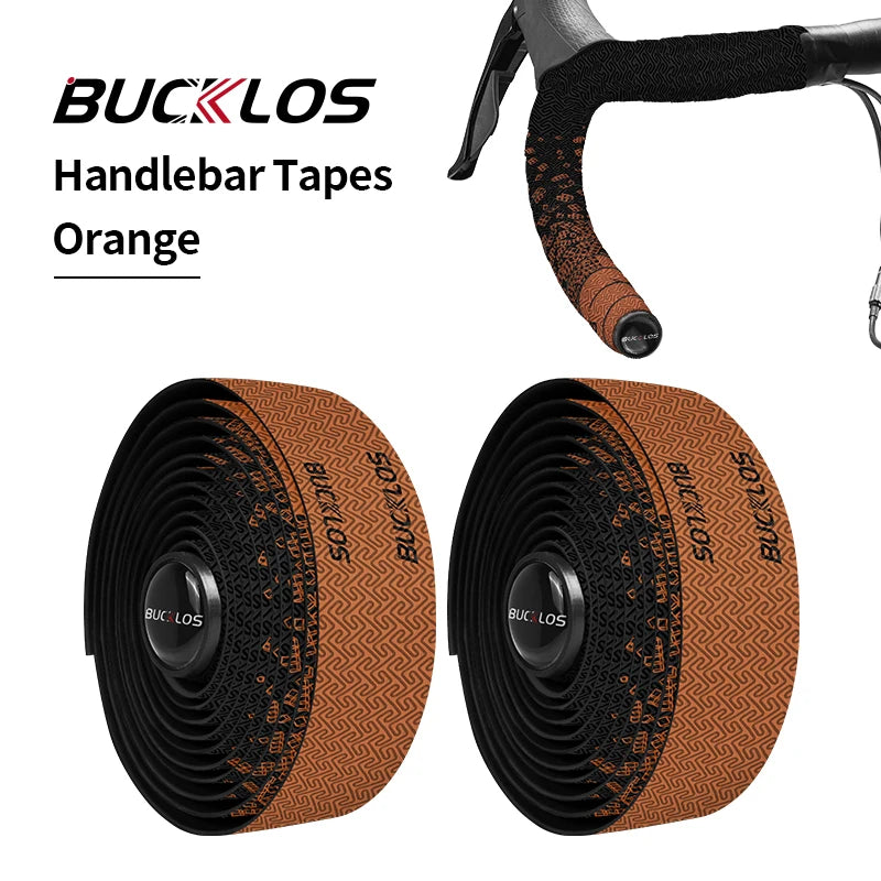 BUCKLOS Bicycle Handlebar Tape – Anti-Slip, Shock-Absorbing Cycling Grip Tape