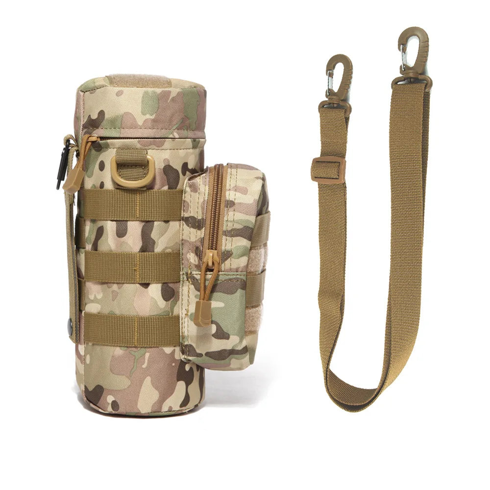 AOKALI Tactical Molle Water Bottle Bag – Outdoor Adventure Carrier