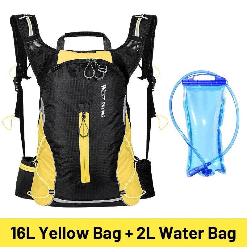 WEST BIKING 10L Ultralight Waterproof Cycling Backpack – Breathable, Foldable Outdoor Travel Bag