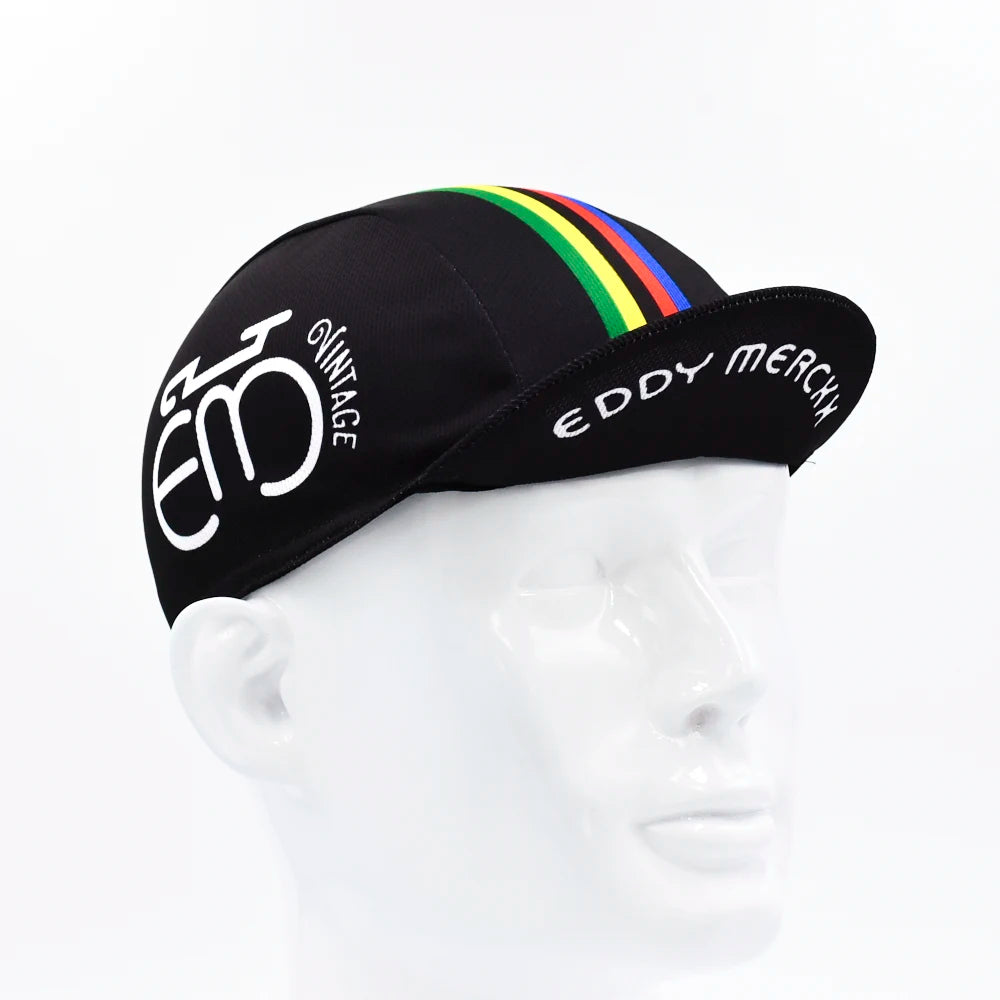 Retro Men's Summer Cycling Hat – Classic, Lightweight & Breathable for Road & MTB Racing