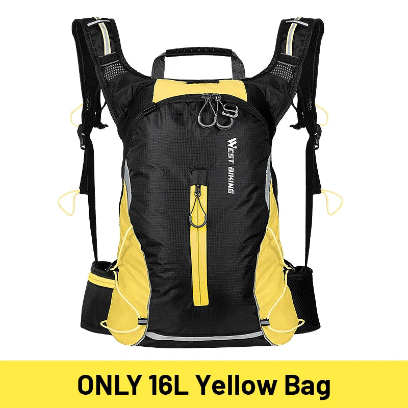 WEST BIKING 10L Ultralight Waterproof Cycling Backpack – Breathable, Foldable Outdoor Travel Bag