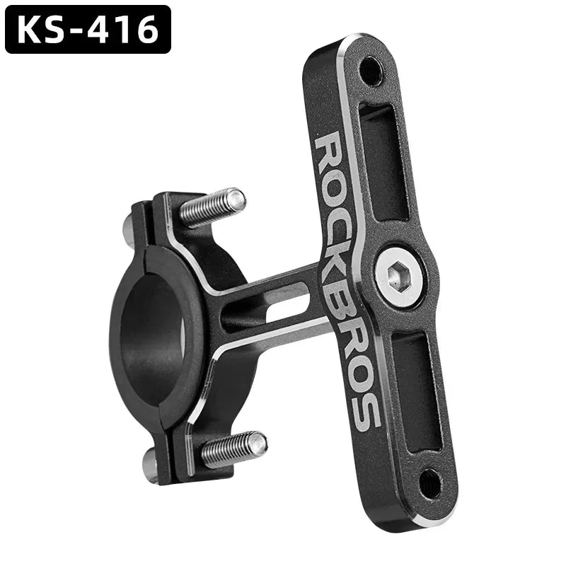 ROCKBROS Aluminum Alloy Bottle Holder Adapter – Single & Double Mount for MTB & Road Bikes