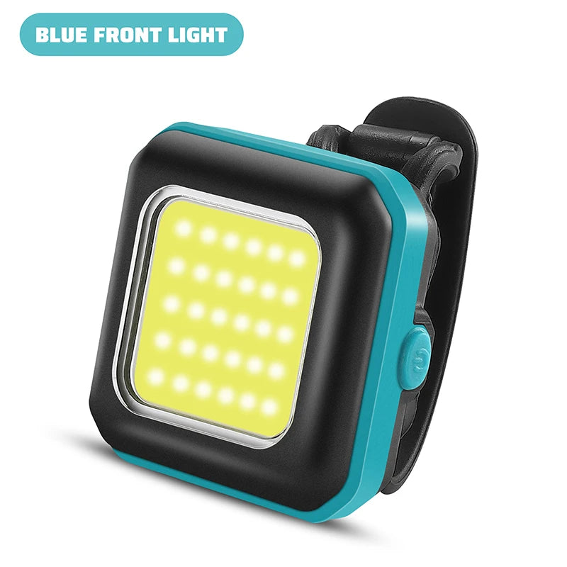 WEST BIKING Bicycle Front & Rear LED Light – USB Type-C Rechargeable Headlight & Taillight for Cycling Safety