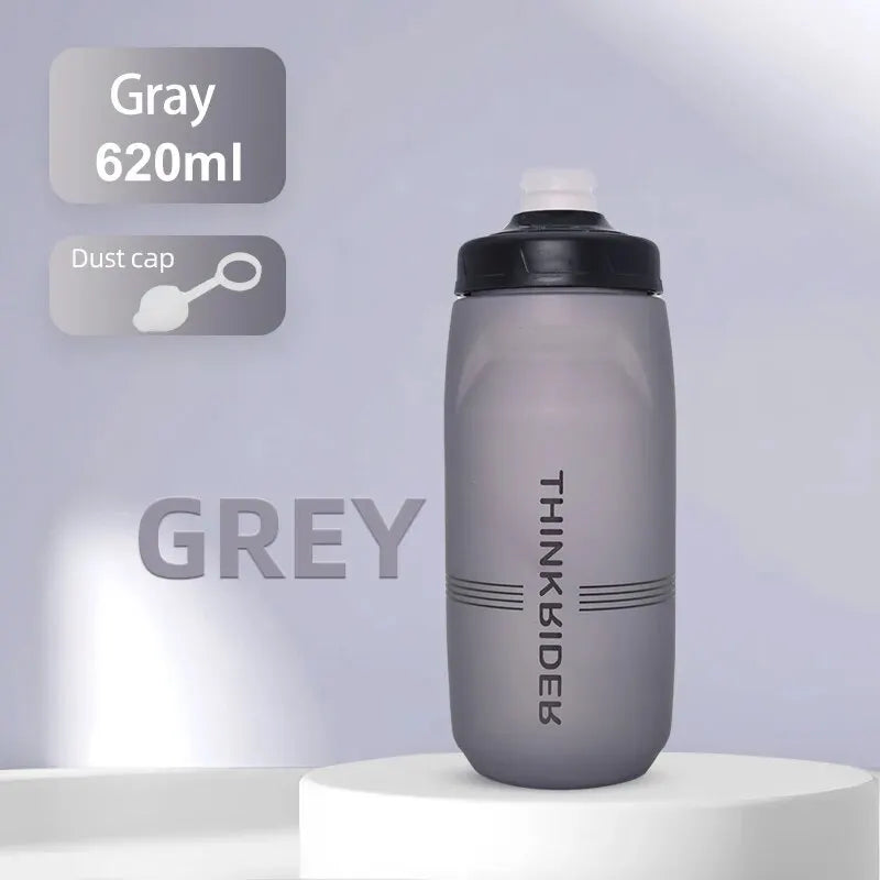 ThinkRider 620ml/750ml Bicycle Water Bottle – Leak-Proof & High Capacity