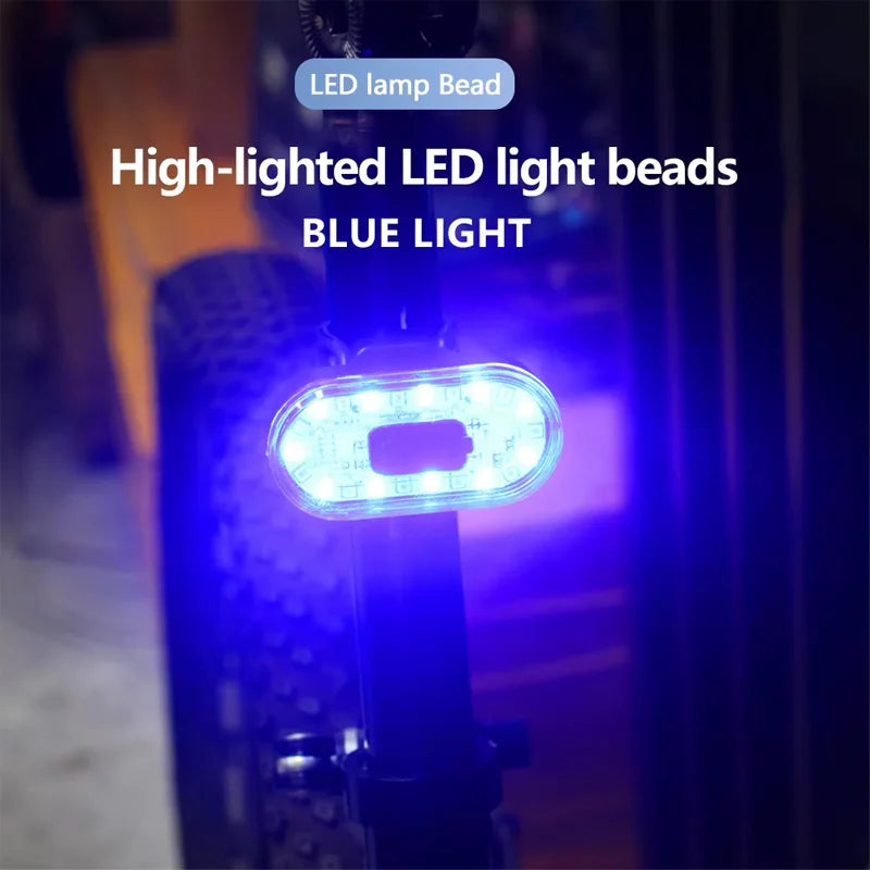 Bike Rear Light LED USB Rechargeable – Ultra-Bright Waterproof Taillight for MTB & Road Cycling