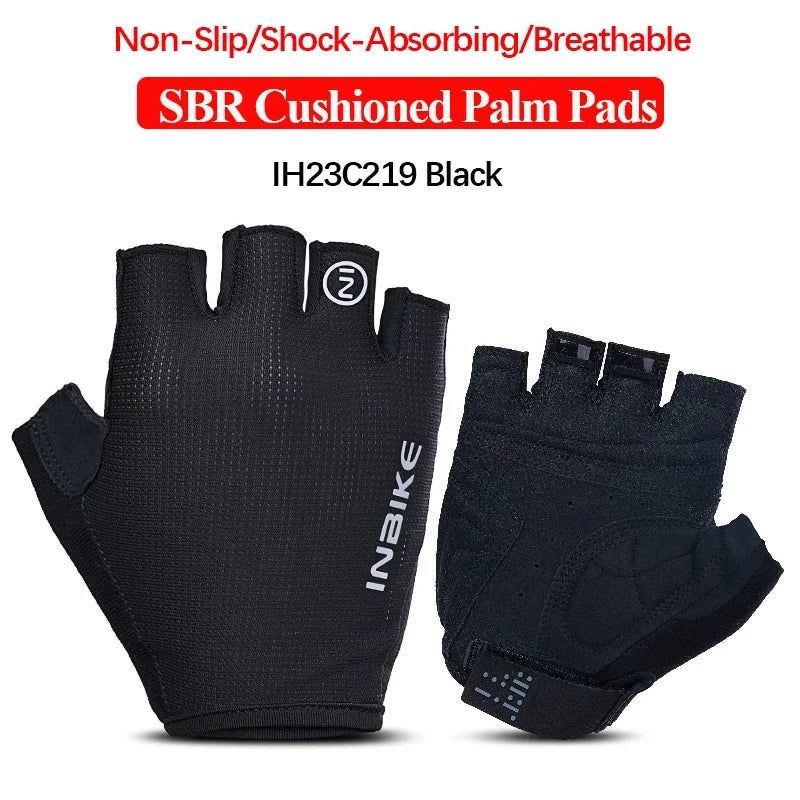 INBIKE Shockproof GEL Pad Half Finger Cycling Gloves – Ultimate Comfort & Protection